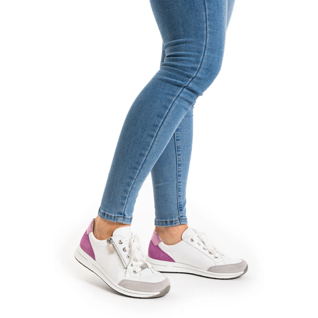 Ara Keilsneaker »OSAKA« Freizeitschuh Schnürschuh Komfortschuh in Weite H (= sehr weit) Cyber Monday