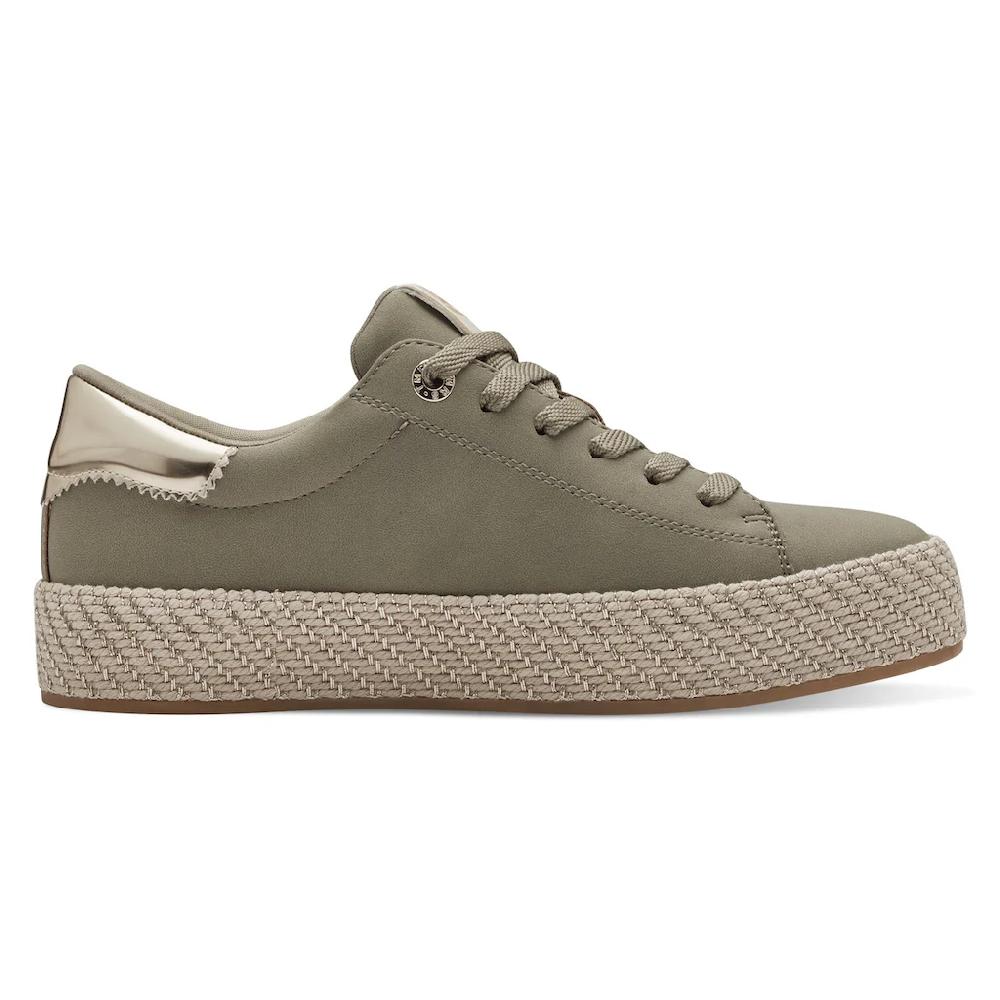 Tamaris Plateausneaker Freizeitschuh Halbschuh Schnürschuh mit Textilkordel am Plateau online kaufen Muttertagsangebot