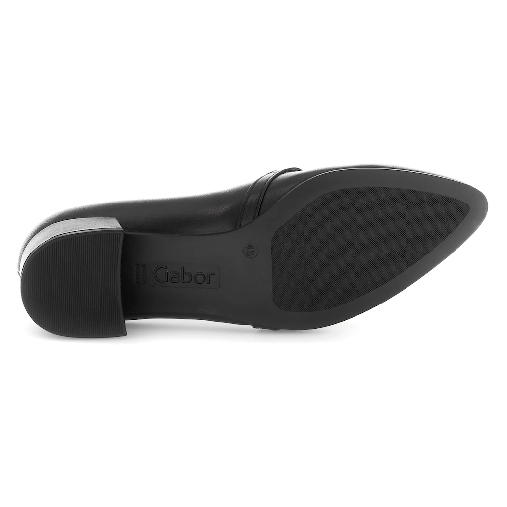 Gabor Spangenpumps Blockabsatz Abendschuh Businessschuh mit Wechselfußbett Neueste Mode