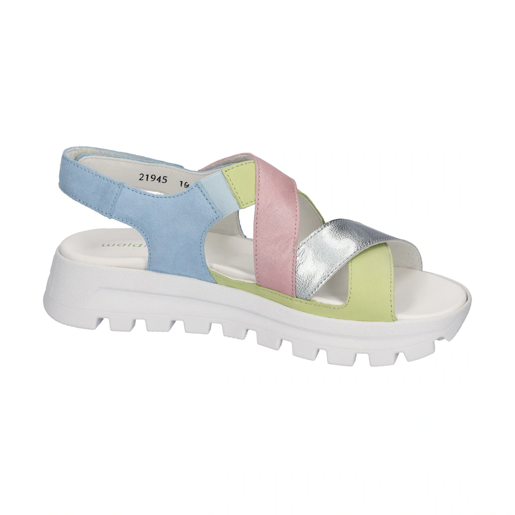 Waldläufer Plateausandale »H-NELE« Sommerschuh Klettschuh Sandalette in Komfortweite H (= sehr weit) bestellen Bestseller