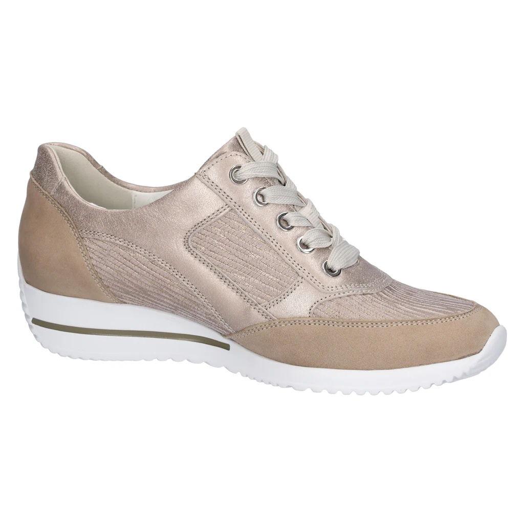 Waldläufer Keilsneaker »HIMONA« Halbschuh Schnürschuh Komfortschuh mit Reißverschluss bestellen Tägliche Deals