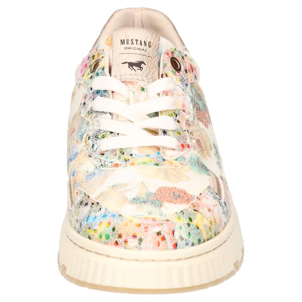 Mustang Shoes Sneaker Pride Sneaker Schnürschuh mit bunten Metallic-Besätzen Letzter Tag