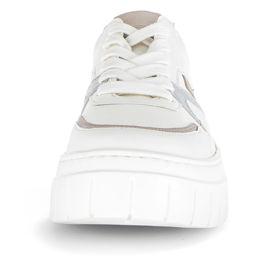 Gabor Plateausneaker Schnürschuh Halbschuh Freizeitschuh Besätze in Metallicoptik bestellen Clearance-Verkauf