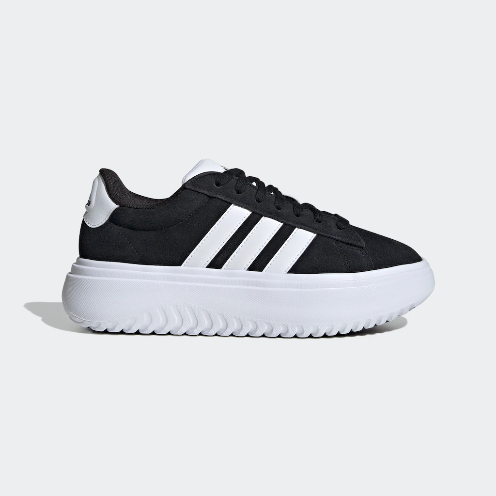 adidas Sportswear Sneaker »GRAND COURT PLATFORM« Design auf den Spuren des adidas Superstar auf Rechnung kaufen 50% Rabatt für begrenzte Zeit