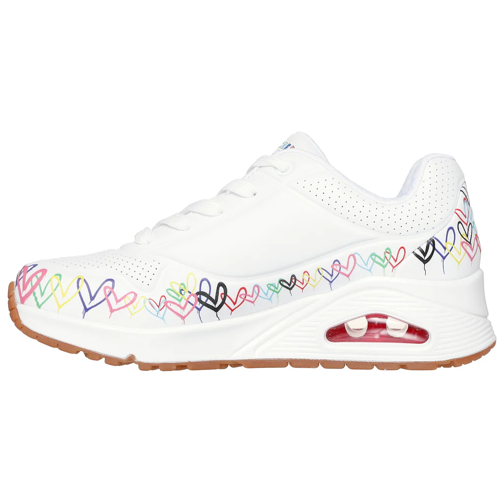 Skechers Sneaker »UNO« Keilsneaker Plateausneaker mit bedruckter Sohle Hotsell